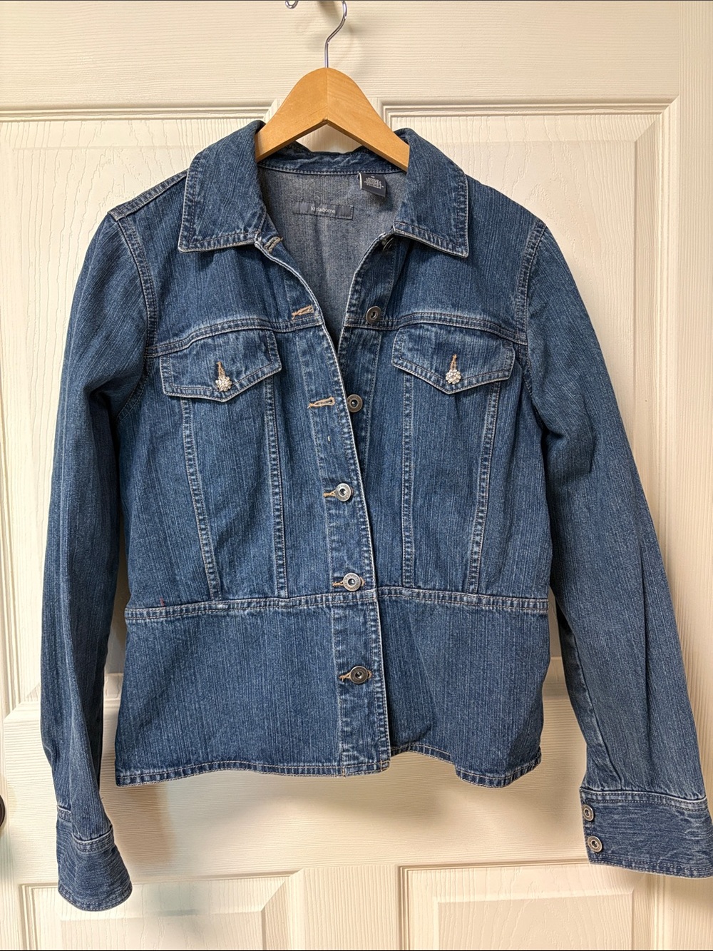 Classic Blue Denim Jacket - Women
